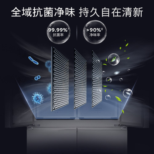 【重磅新品】西门子502机皇冰立方自动制冰超薄零嵌入十字门冰箱 - 图2