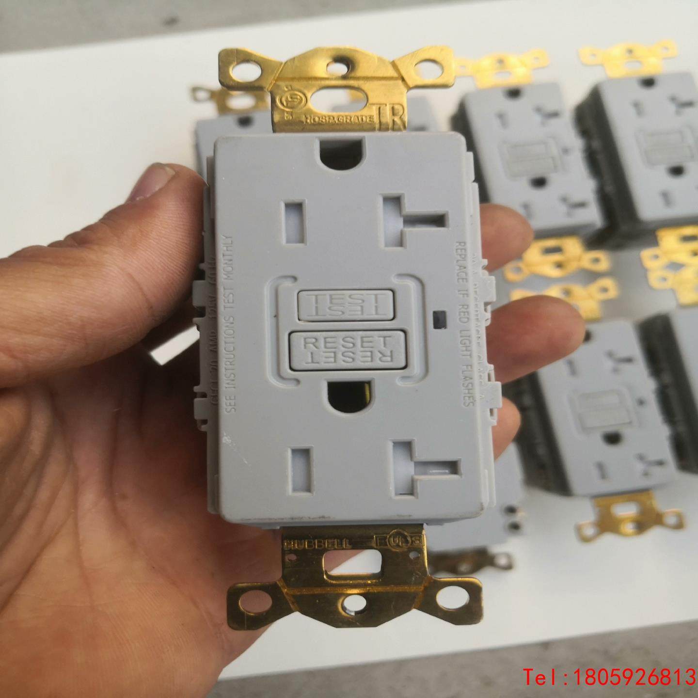 【非标价】HUBBELL荷宝美标漏电保护插座20A125V,淘宝优惠券,粉丝福利购,淘宝优惠卷