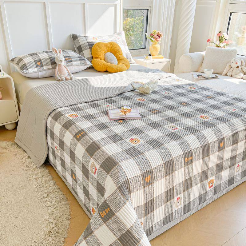 泡泡夹棉床单单件宿舍纯棉布料非全棉被单a类母婴级冬季加厚床盖,淘宝优惠券,粉丝福利购,淘宝优惠卷