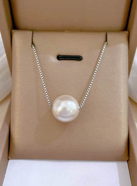 单颗项链2024年女项链女高级感小众锁骨链