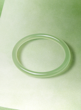 周六福青云美人叮当镯玉髓手镯女国风本命年礼物送妈妈