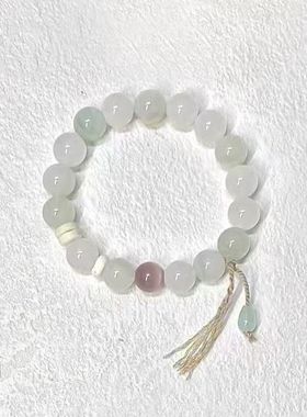 新中式复古猫眼石手链冷淡风简约小众文艺风时尚百搭闺蜜手串