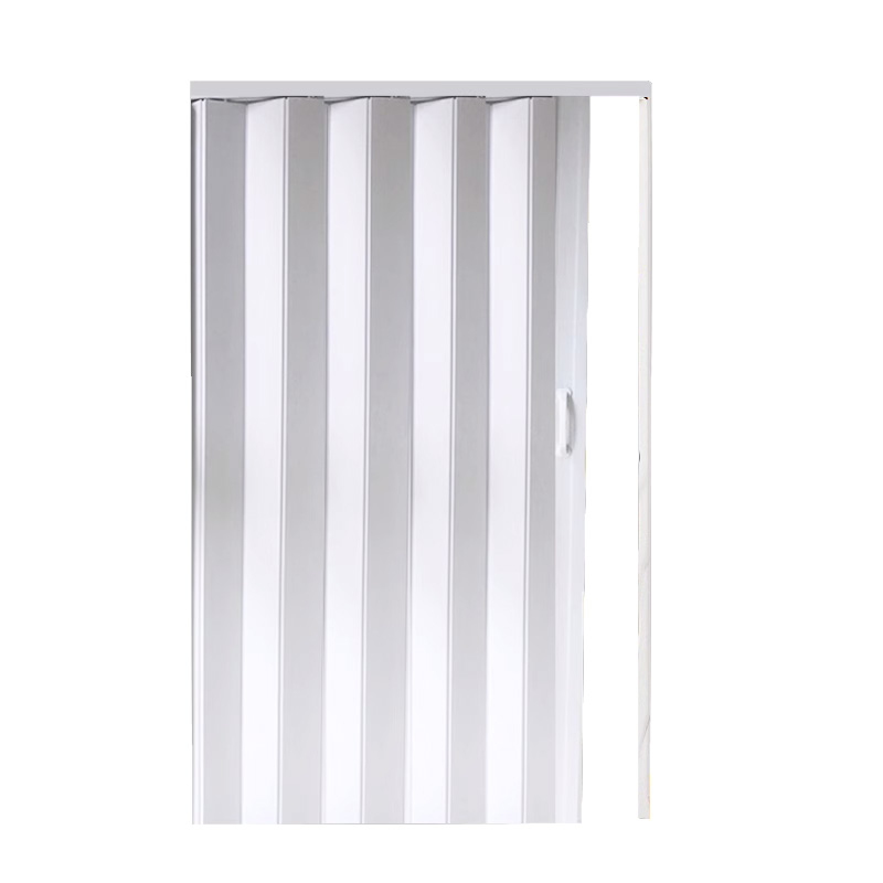 PVC折叠门天然气验收开放式厨房隔断商铺免打孔简易卫生间阳台门