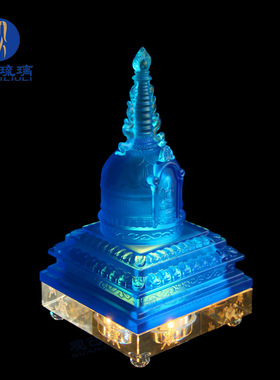 药师佛佛堂寺院舍利塔观己琉璃