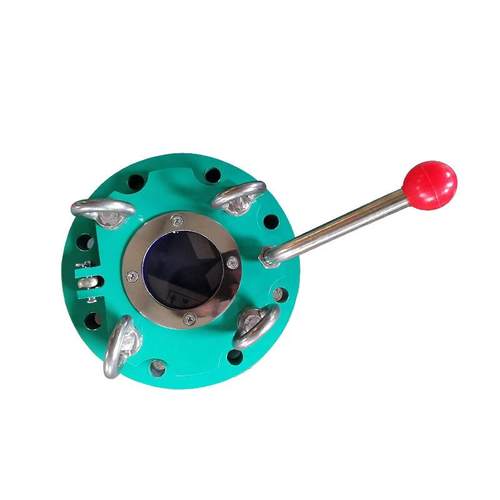 搪玻璃快开手孔盖一体搪烧快开手孔盖不锈钢搪玻璃反应釜平衡器 - 图3