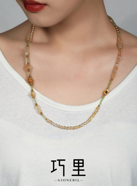 巧里·万里流金原创国风项链