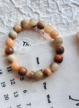 Dreamer饰品天然菩提根手串卡12mm老型珠手链男女款文玩佛珠念珠