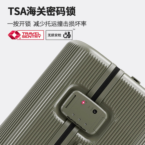 行李箱20寸可登机拉链款2026新款28大容量旅行女24PC材质男拉杆箱 - 图2
