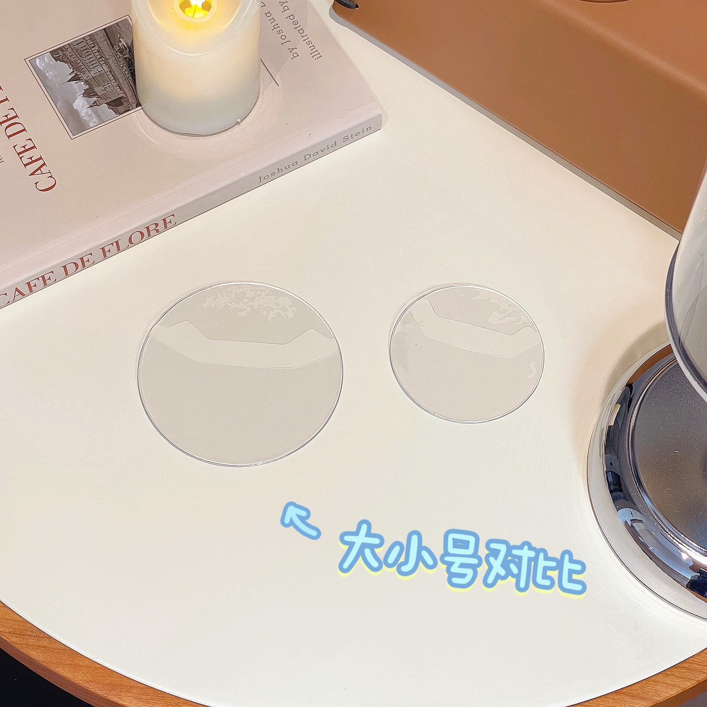 透明圆形吧唧保护套58mm徽章75mm谷子展示拖胸针挂件防摔痛包防刮,淘宝优惠券,粉丝福利购,淘宝优惠卷