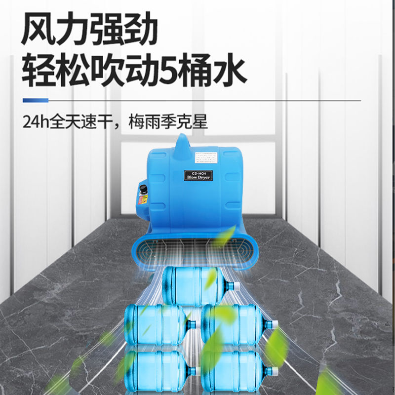 吹地机地面吹干机商用工业大功率家用厕所强力除湿鼓风机220v吹风 - 图1