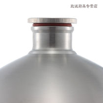 304 Stainless Steel Liquor Pot Factory Single High-end Wine Jug Fine Brewer Beer Zale 5L wine jar 5L (load 10 catty))