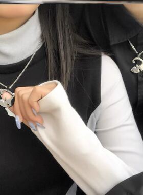 Necklace Simple Friendship Gift Couple Jewelry necklace 项链