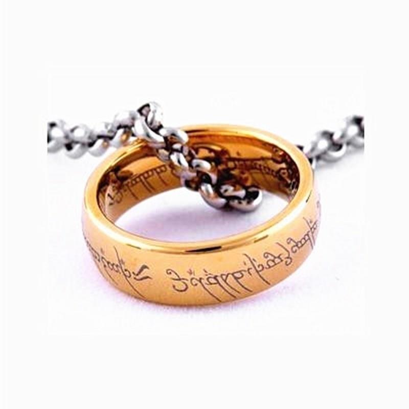 lord of the rings middle finger ring male fashion index - 图2