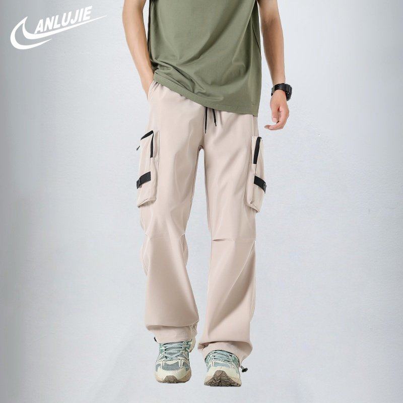 ANLUJIE 情侣三防伞兵裤美式机能防水大码加厚男女冲锋裤长裤,淘宝优惠券,粉丝福利购,淘宝优惠卷