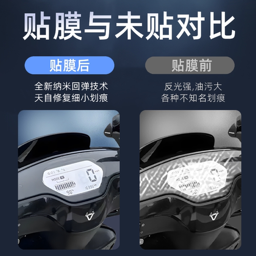 小牛MT仪表膜专用屏幕膜保护膜mtplay仪表盘贴纸2026装饰改装配件 - 图1