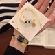 Cute cat bracelet niche design hand-woven style