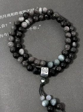 新中式炎炫国风手链小众设计串珠手串ins高级感高颜值男女情侣款