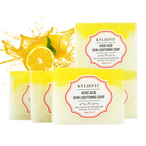 KYLIEFIT Kojic Acid Skin Lightning Soap Brightens Evens O