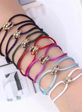 Original Silver High Quality Trinity Bracelet Color