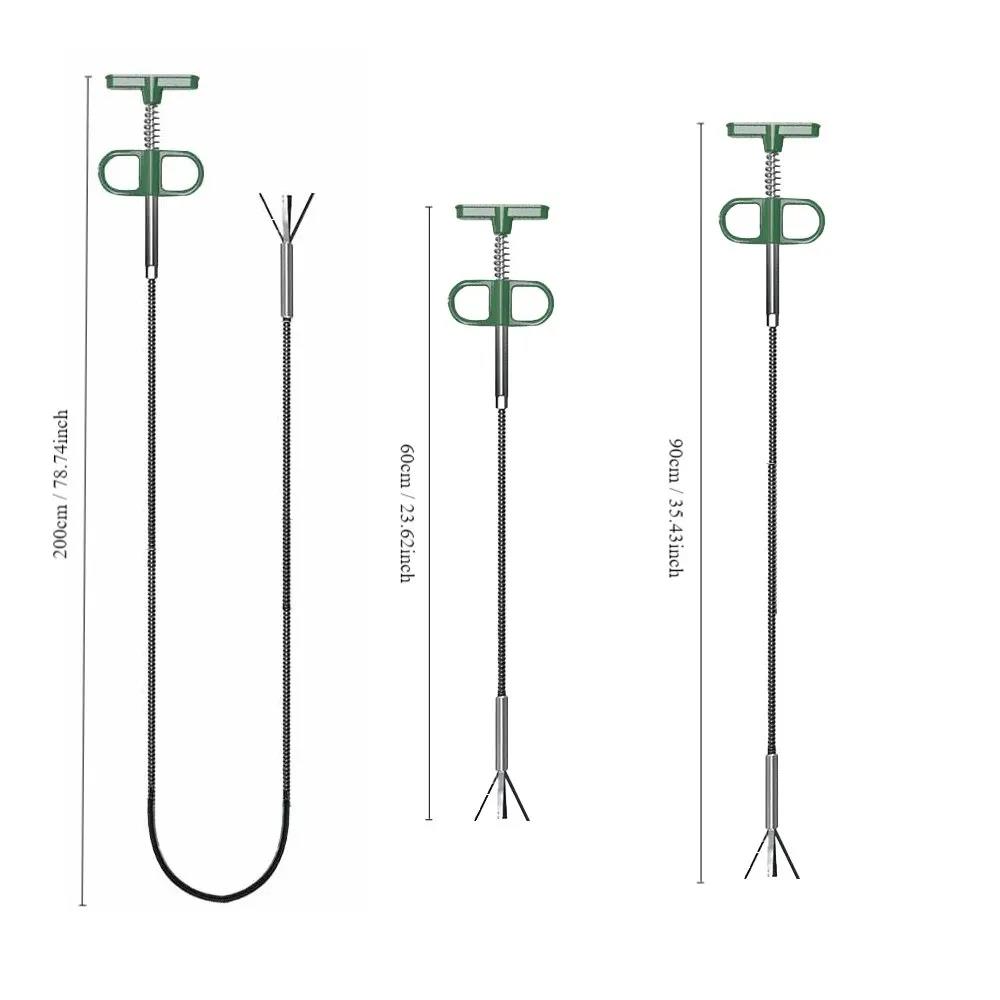 1pc Floor Sewer Dredge Device Sink Cleaning Hook Bathroom An - 图3