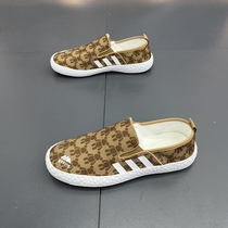 European and American designer DMXUXM fashion advanced senses a foot pedal breathable soft-bottom light sloth shoe mens wave