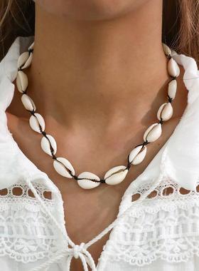 Moon Fashion Bridesmaid Ladies Necklace Women Beads Star