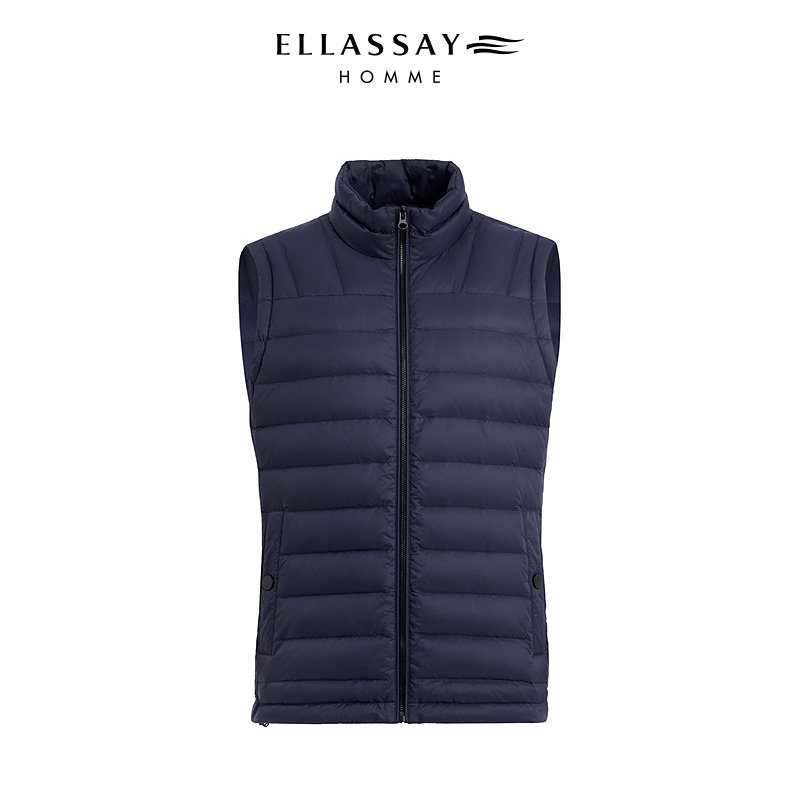 ELLASSAY歌力思男装26年新款鹅绒蓬松保暖羽绒服马甲EME371L00500,淘宝优惠券,粉丝福利购,淘宝优惠卷