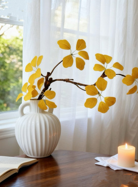 新中式禅意绿植客厅装饰陶瓷花瓶