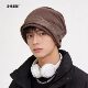 Cold Hat Planet Retro Pile Hat Autumn and Winter Shows Small Face