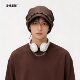 Cold Hat Planet Autumn and Winter Leather Baotou Pile Hat Shows Your Face