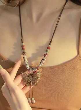 2024年新款民族风毛衣链