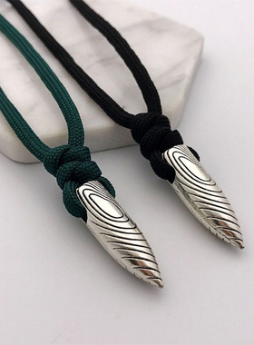 复古霸气战狼二冷锋同款子弹吊坠个性潮流男项链流行挂饰配件配饰