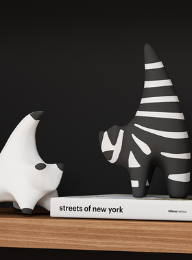 速发高级酒家居软装饰品客厅办公室玄柜感关乔迁新居轻奢摆件