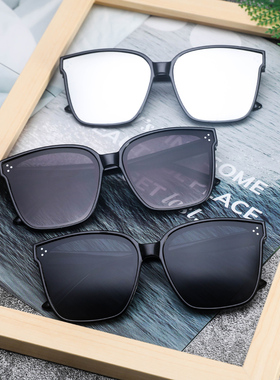 速发太圆2021新款墨感夏镜脸韩版防紫外线街拍级镜复古