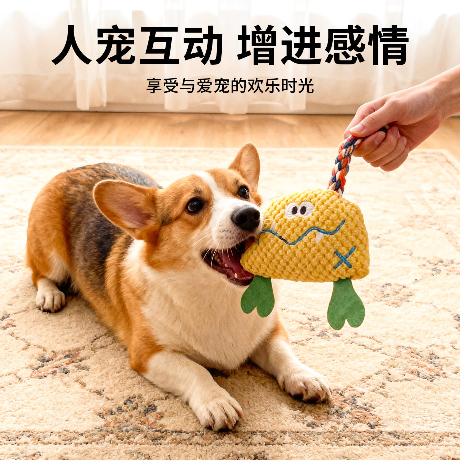 狗狗玩具毛绒发声耐咬中小型犬自嗨解闷神器磨牙消耗体力宠物用品,淘宝优惠券,粉丝福利购,淘宝优惠卷