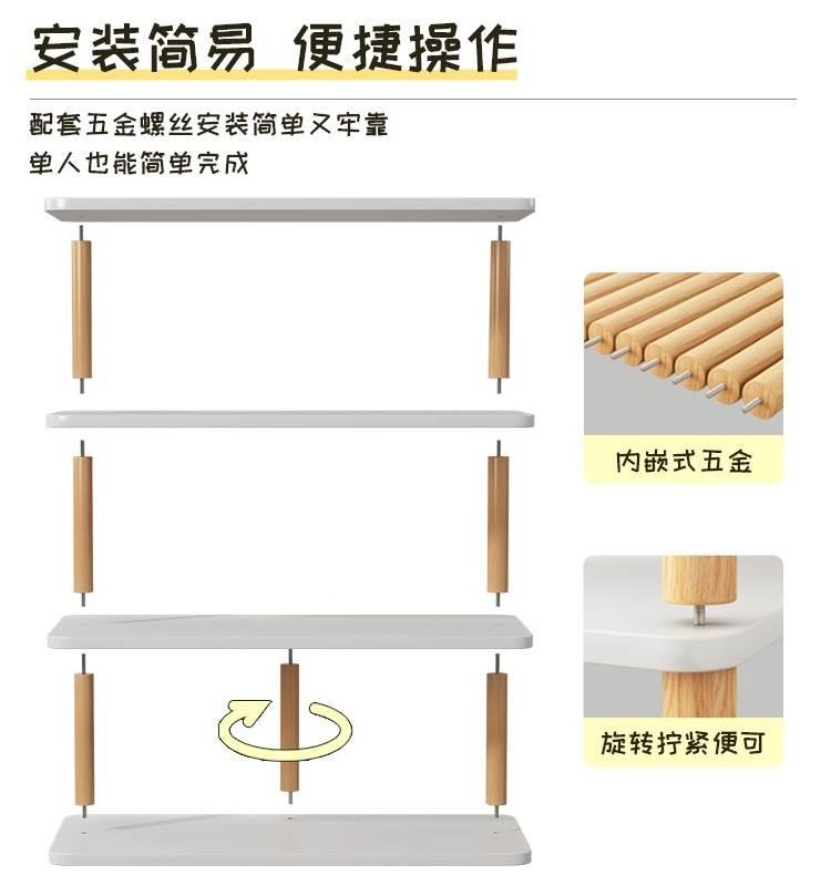 。鞋架宿舍桌下不占空间床下学生用寝室鞋子收纳小型窄款大学高中-图2