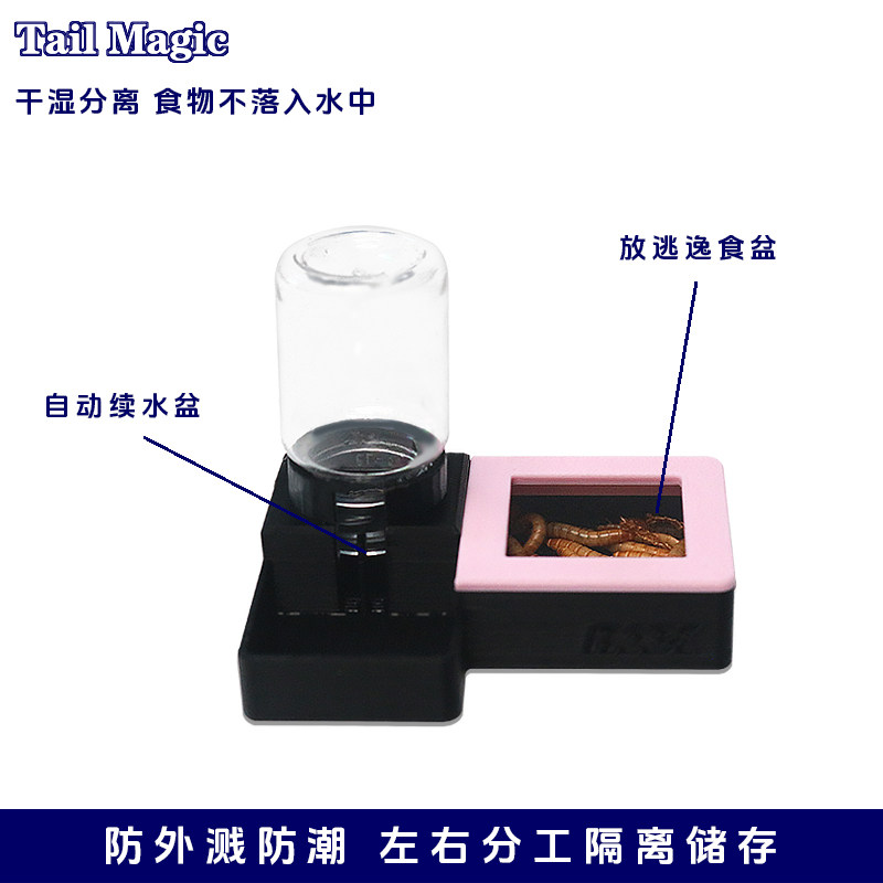 守宫食盆水盆豹纹肥尾瘤尾自动喂水器喂食防逃盆爬虫爬宠用品,淘宝优惠券,粉丝福利购,淘宝优惠卷