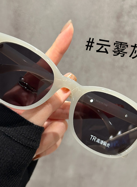 复古红色墨镜女款2025新款超轻