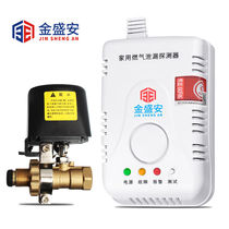 Golden Sheng An gas alarm cut off the valve liquefied gas leakage alarm automatically cut off the valve linkage alarm 5