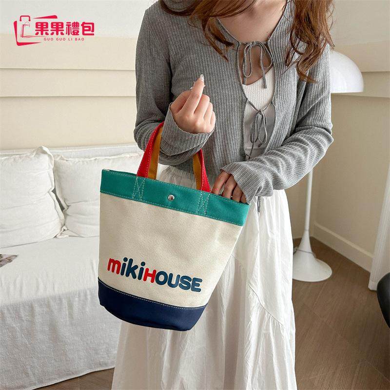 手提轻便小巧大容量母婴包都市简约秋季外出背包卡通包溜娃袋帆布,淘宝优惠券,粉丝福利购,淘宝优惠卷