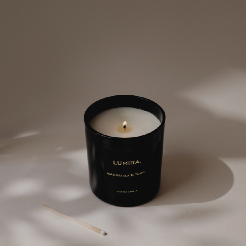 澳洲Lumira植物精油香薰蜡烛卧室安神氛围礼物室内扩香香氛持久-图2