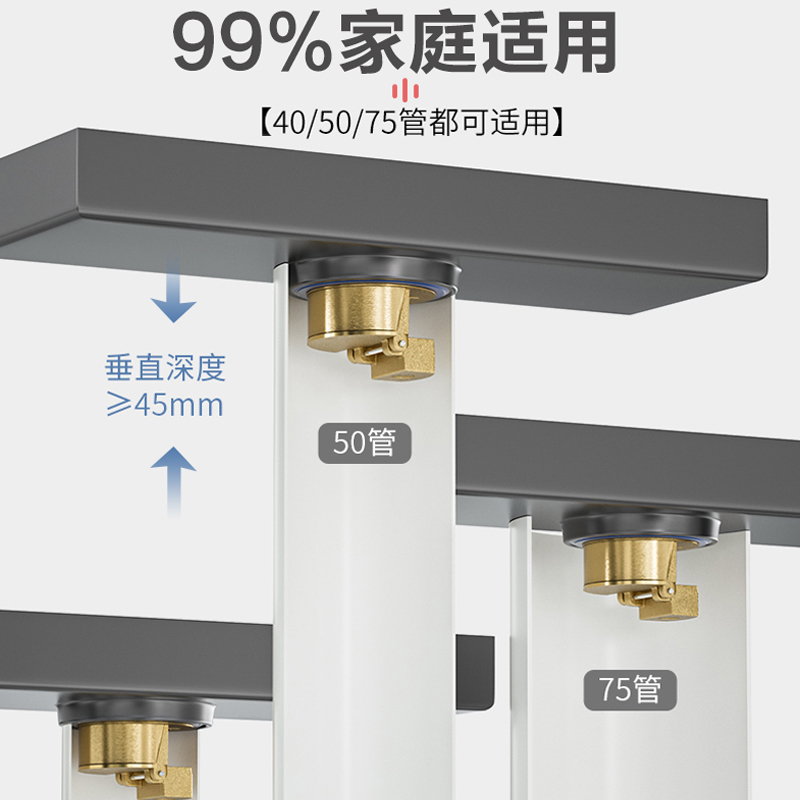 枪灰地漏长条型304不锈钢防臭全铜芯卫生间长方形淋浴地漏大排量 - 图3