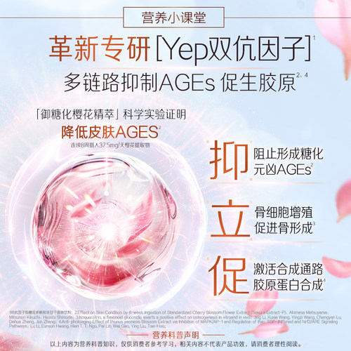 【新升级】Yep超A™小分子口服双升因子精华10g皮骨胶原蛋白肽 - 图1