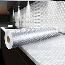 Anti-rust mat high temperature resistant thickened self-adhesive anti-oil stain sticker kitchen anti-high temperature resistant overall closet