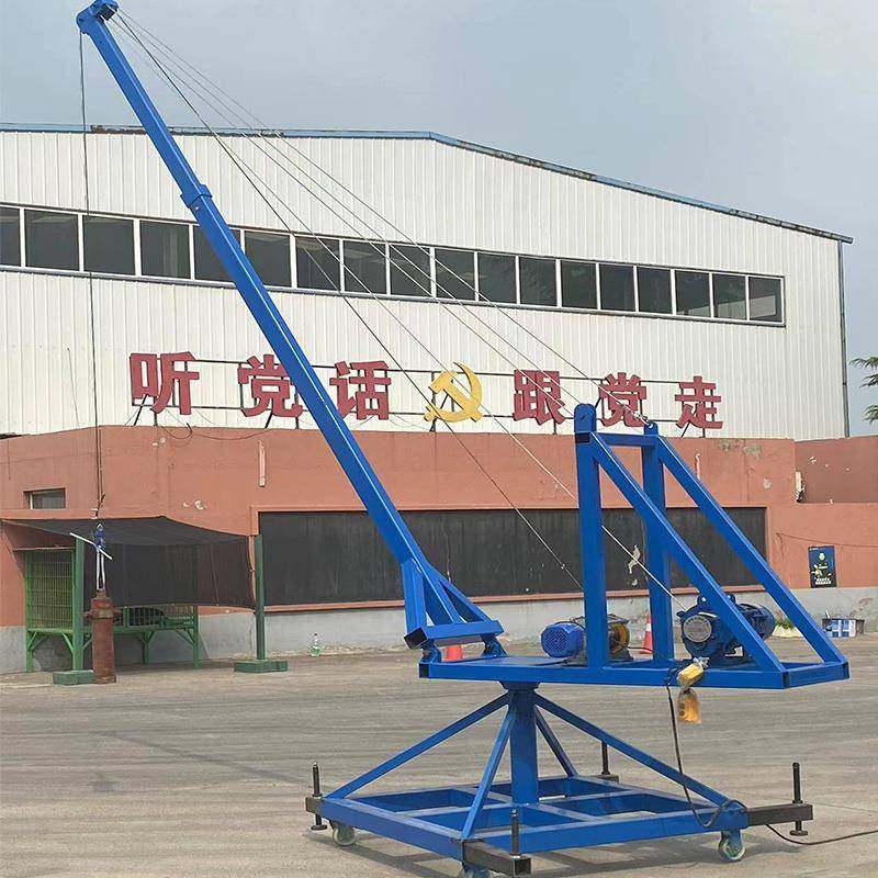 60度旋转式吊机6-10米超高小吊机鱼塘吊鱼机小型码头吊长臂吊机,淘宝优惠券,粉丝福利购,淘宝优惠卷