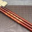 厂家紫檀木如意金箍棒雕刻描金黄铜文玩武术棍摆件儿童玩具棍