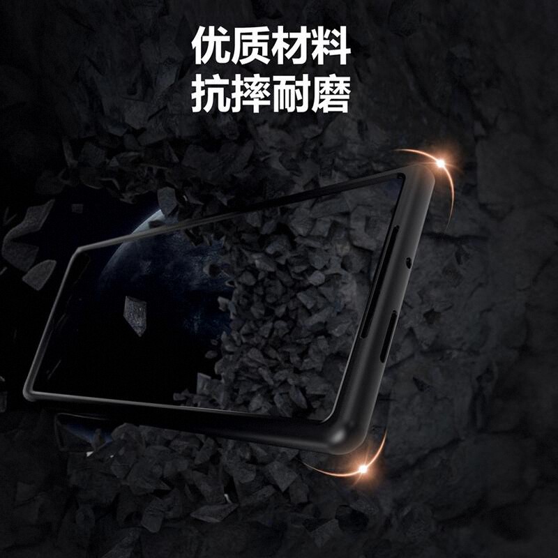 vivo xfold3折叠屏手机前壳VIVOxFold3pro黑色透明磨砂硬壳前框高清钢化壳膜一体超薄边框全包防摔保护前盖-图1