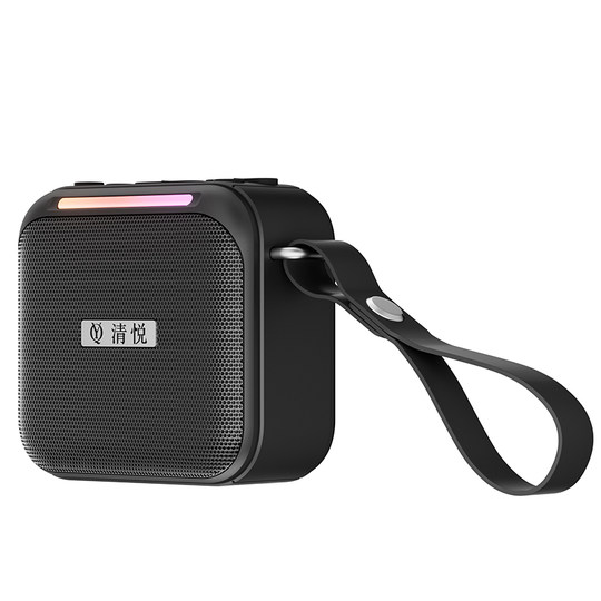 清悦S10蓝牙音箱运动户外便携迷你重低音炮收音机插卡插小音响