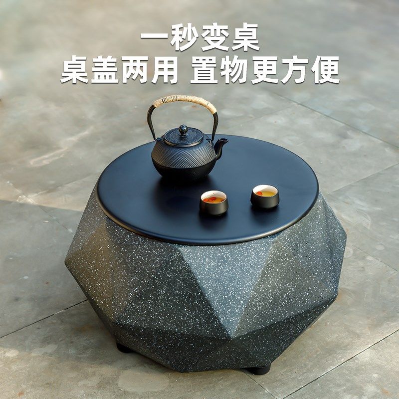 户外庭院烤火炉围炉煮茶桌套装家用烧烤桌室内电烤炉冬天取暖火盆,淘宝优惠券,粉丝福利购,淘宝优惠卷