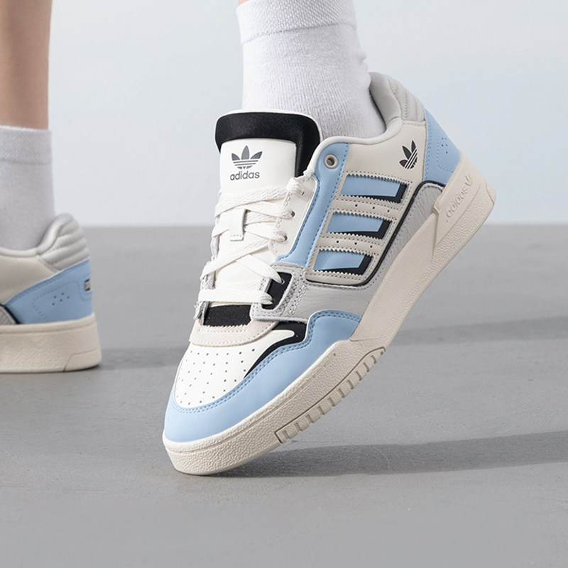 阿迪达斯三叶草女鞋男鞋夏季新款蓝色板鞋DROP休闲鞋运动鞋,淘宝优惠券,粉丝福利购,淘宝优惠卷